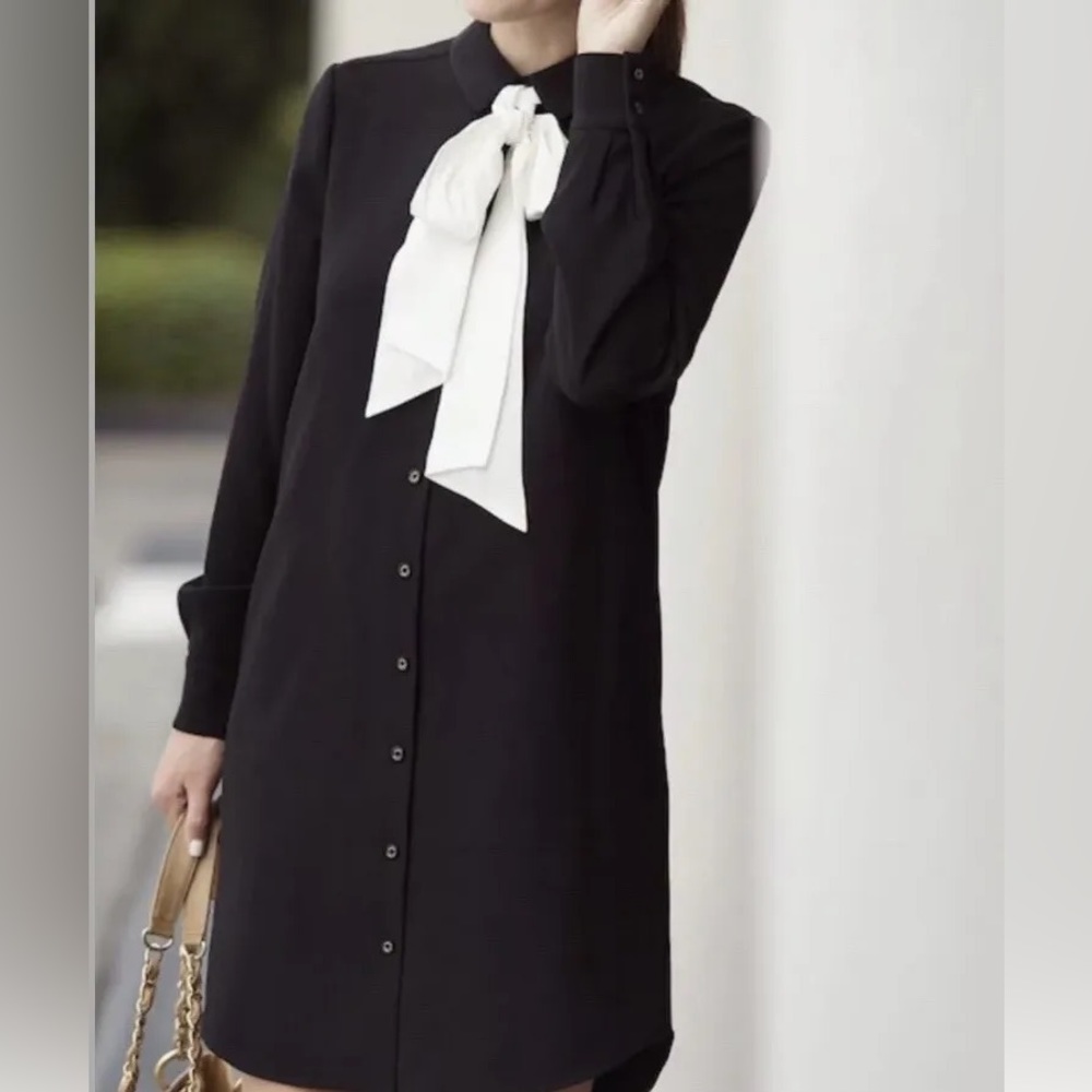 Kate Spade Griffin Black Dress 8